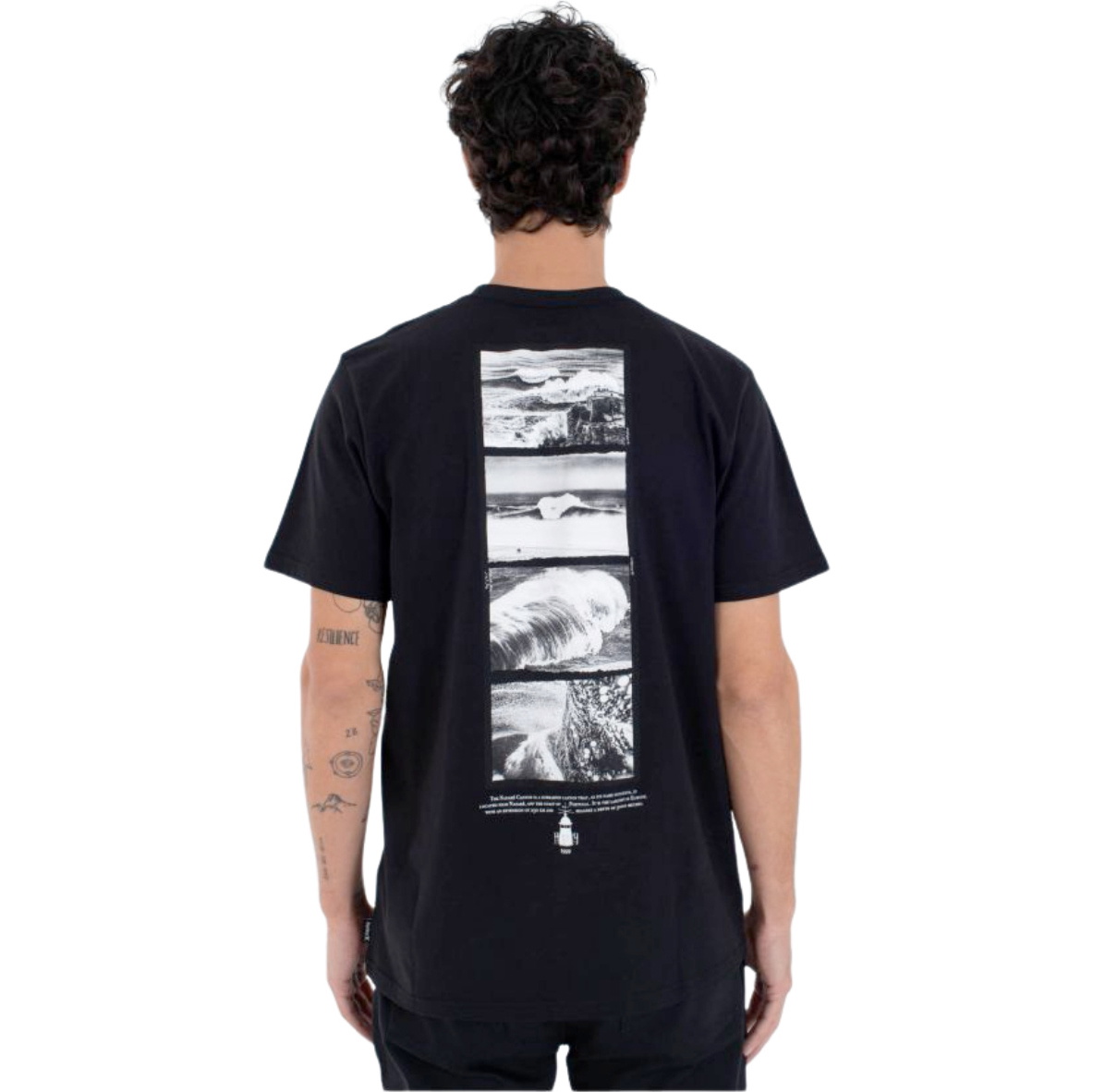 2026 Hurley Mens Nazare SQNS Tee MTSEUPH0005 - Black
